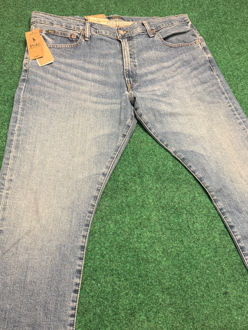 NWT Polo by Ralph Lauren Men’s Blue Denim Jeans (W38 / L30) - Picture 7 of 7